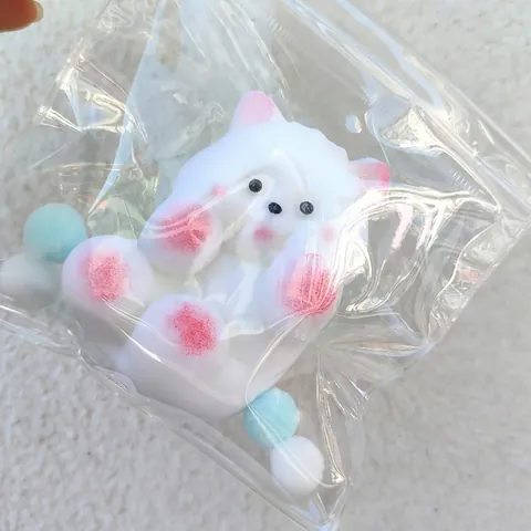 Cartoon Puppy Rabbit Pig Squishy Toy Soft Plush Texture Stress Relief Squeeze Toy Sensory Fidget Toy Healing Gift For Kids Adults