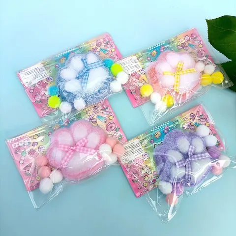 Super Zachte Kattenpoot Squishy Speelgoed Pluche Kattenklauw Stressverlichting Fidget Squeeze Speelgoed Voor Kinderen Volwassenen
