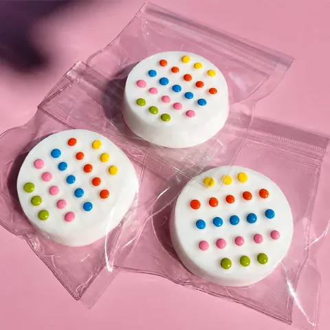 Colorful Round Heart Shape Plastic Squishy Sensory Toy Stress Relief Educational Pressing Bubble Fidget Toy For Daily Leisure