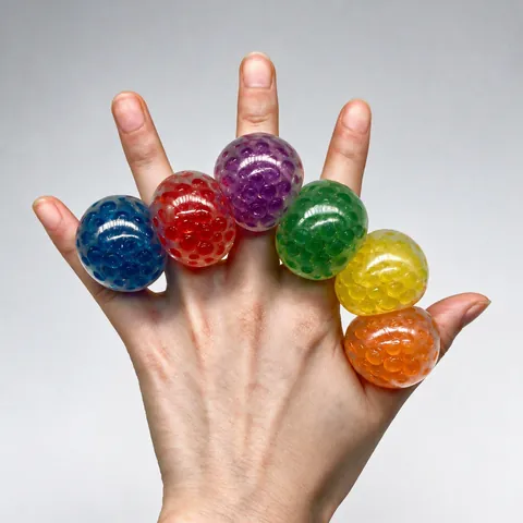 Giocattolo Antistress Squishy Palla Uva TPR Giocattolo Sensoriale Per Sollievo Ansia Forme Panino Formaggio Bambini Adulti