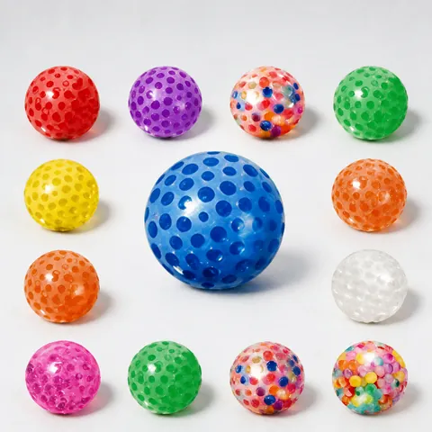 Giocattolo Antistress Squishy Palla Uva TPR Giocattolo Sensoriale Per Sollievo Ansia Forme Panino Formaggio Bambini Adulti