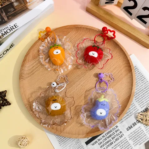 Handmade Food Grade Silicone Vegetable Squishy Toy Cute Animals Facial Expression Stress Relief Sensory Squeeze Toy For Kids Adults Gift