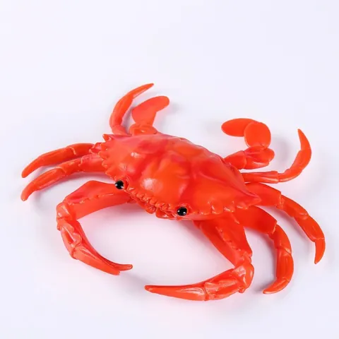 Ρεαλιστικό Θαλάσσιο Ζώο Αστακός Καβούρι Squishy Παιχνίδι Ανακούφιση από το Στρες Μαλακό Καουτσούκ Μοντέλο Ωκεανού για Μπάνιο Παραλία