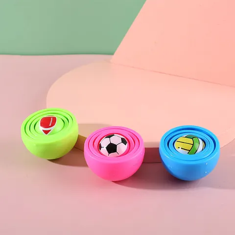 3D Infinite Flip Μπάλα Αποσυμπίεσης Πολύχρωμη Πολυεπίπεδη Fidget Spinner PVC Εκπαιδευτικό Παιχνίδι Αποσυμπίεσης για Παιδιά Ενήλικες