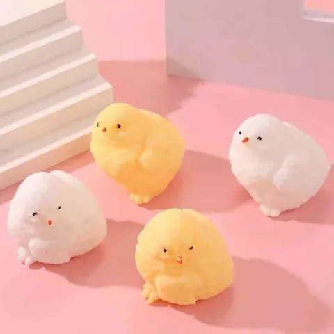 Προσομοίωση Κοτόπουλου Squishy Παιχνίδι Για Παιδιά Ενήλικες Ανακούφιση από το Άγχος Παιχνίδι TPR Μαλακό Κοτόπουλο Παιχνίδι Γραφείου Δώρο