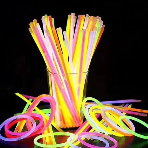 Multicolor Glow Sticks For Party Concert Event Glow In The Dark Light Sticks Bracelets Necklaces With Connectors Vibrant Supplies