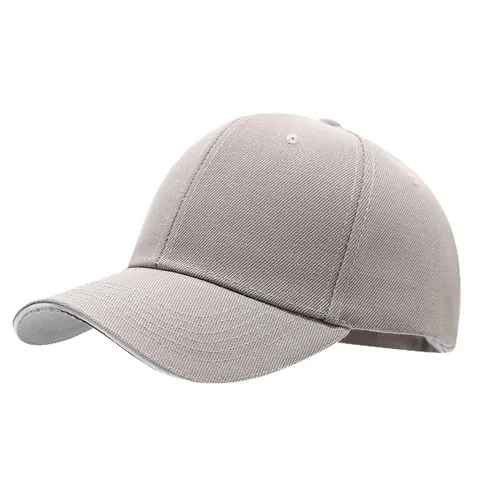 Einfache Acryl Baseballkappe Einfarbig Sportlicher Sonnenhut Gebogene Krempe Verstellbarer Snapback Hut Für Herren Damen Freizeit Outdoor Kappe