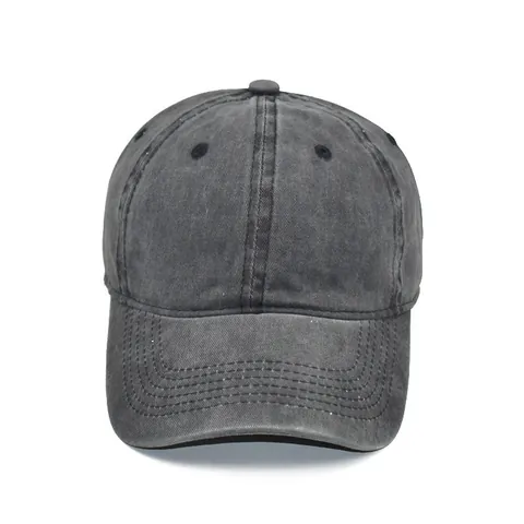 Vintage Gewaschene Baumwolle Baseballkappe Distressed Dad Hat Verstellbar Retro Einfarbig Sport Sonnenhut Für Herren Damen Lässiger Outdoor Hut