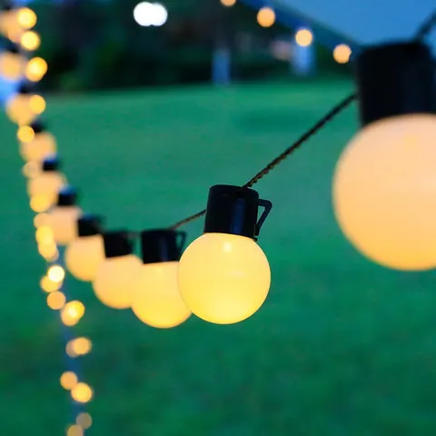 G50 LED Globe Φωτάκια Σειρά Αδιάβροχα Εξωτερικού Χώρου Κάμπινγκ Διακοσμητικά Φωτάκια για Κήπο Σκηνή Στέγαστρο Πάρτι Ατμόσφαιρα Διακόσμηση Φωτισμός