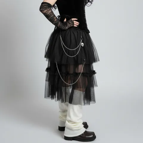 Women Y2K Knitted Flared Leg Warmers Harajuku Striped Slouch Socks Gothic Autumn Winter Warm Thick Ribbed Footless Socks