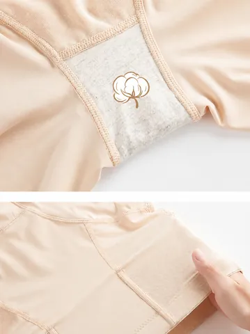 Bragas de Control de Abdomen de Cintura Alta para Mujer Sin Costuras Seda de Hielo Levanta Glúteos Pantalones Cortos de Seguridad