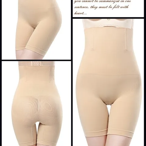 Women High Waist Tummy Control Shapewear Panties Postpartum Recovery Seamless Butt Lifter Body Shaper Underwear
