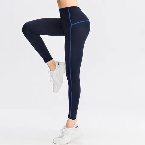 Women Fleece Lined High Waist Leggings Thermal Sports Yoga Pants Tight Workout Running Bottoms Polyester Elastic Gym Trousers