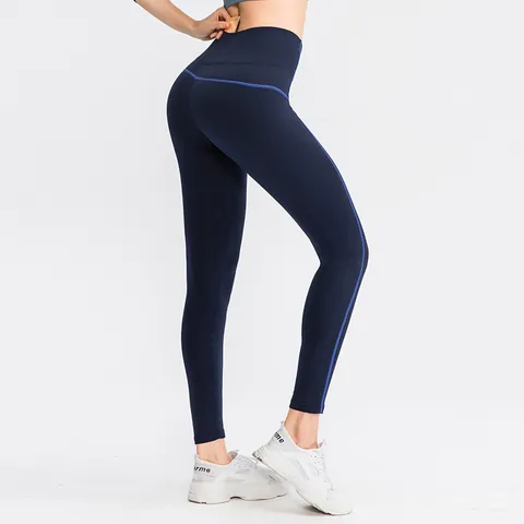 Women Fleece Lined High Waist Leggings Thermal Sports Yoga Pants Tight Workout Running Bottoms Polyester Elastic Gym Trousers