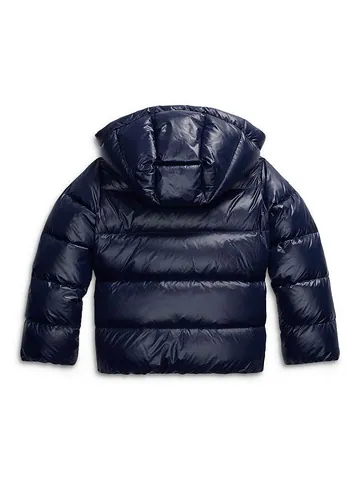 Women Shiny Hooded Padded Jacket Winter Loose Quilted Padded Outerwear Windproof Warm Polyester Top For Daily Outdoor Wear