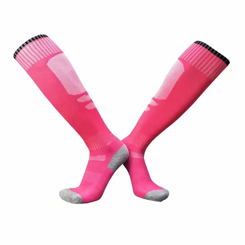 Professional Soccer Socks Thickened Towel Bottom Long Tube Training Sport Socks For Men Women Kids Solid Color Athletic Socks