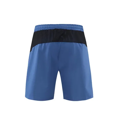 Herren Schnelltrocknend Sportshorts Locker Sitzende Laufhose Trainingshose Unten Reißverschlusstaschen Atmungsaktive Mesh-Patchwork Casual Workout Bekleidung