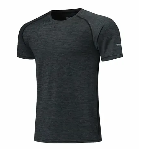 Men Women Quick Dry Sports T-Shirt Heathered Raglan Sleeve Breathable Fitness Top For Running Yoga Yoga Fitness Top