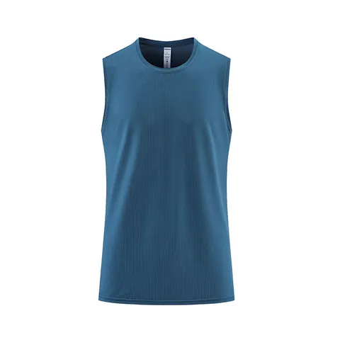 Men's Quick Dry Sports Vest Top Breathable Mesh Running Training Sleeveless Tank Top Running Letter Print Gym Fitness Top