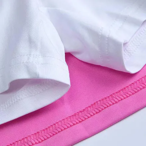 Kids Girls Athletic Pleated Skort Double Layer Anti-Exposure Sports Skirt Quick Dry Tennis Badminton Running Bottom