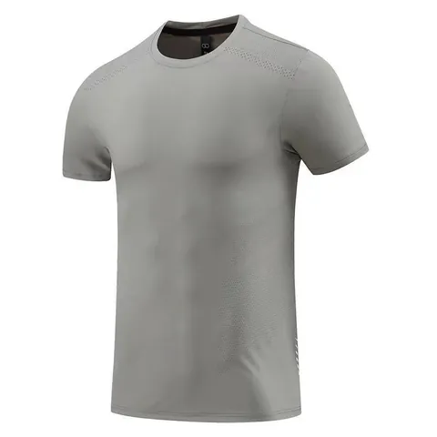Ανδρικό Αθλητικό T-Shirt Ice Silk Προστασία από τον Ήλιο Γρήγορο Στέγνωμα Αναπνεύσιμο με Λέιζερ Τοπ για Τρέξιμο