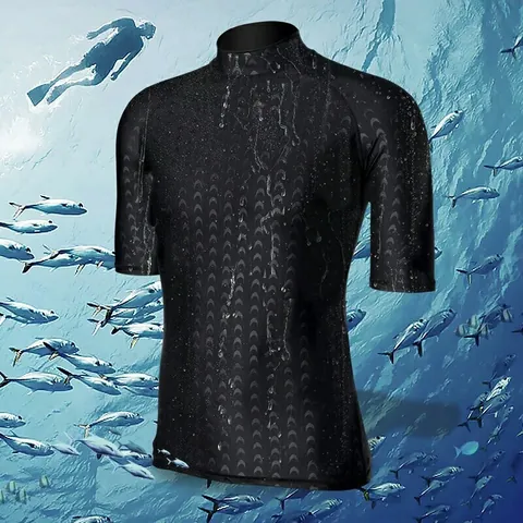 Professioneller Herren Rash Guard Taucheranzug Surfen Anzug Schnelltrocknend Sonnenschutz Lang Kurzarm Top Und Bottom Set