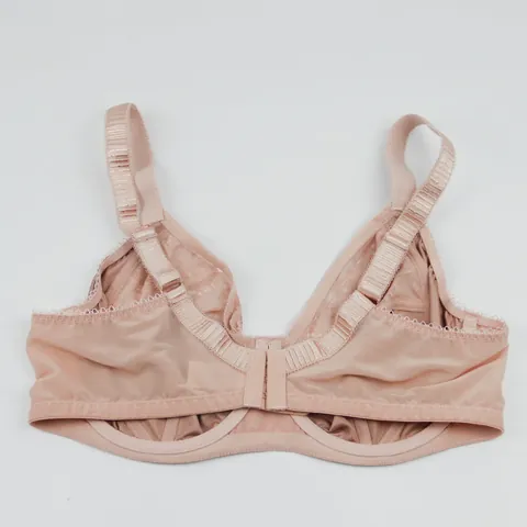 Women Plus Size Underwire Lace Bra Breathable Minimizer Lingerie Adjustable Straps Full Cup Support Top Nude Black Nylon Cotton