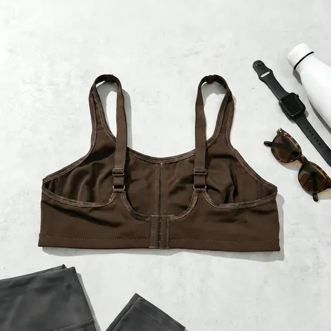 Women's Plus Size Wireless Bra Ultra Thin Cup Full Coverage Sporty Casual Non-Wired Bralette Breathable Large Size Bra