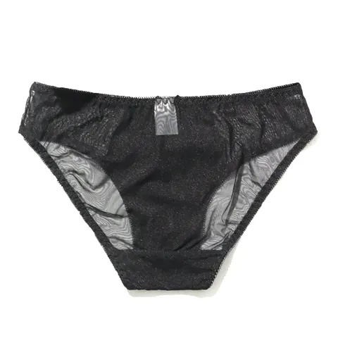 Women Sexy PU Leather Python Print Panties Lace Mesh See-Through Briefs Low Waist Lingerie Breathable Quick Dry Underwear