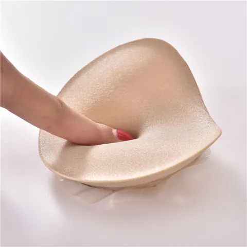 Verdikte Hartvormige Bh-Inzetstukken Bio-Silicone Spons Borstkussens Onzichtbare Borstvergroter Voor Dames Zwemkleding Lingerie Accessoire