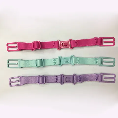Bretelles de Soutien-gorge Antidérapantes en Nylon Réglables Clips de Bretelles Arrière Pour Accessoires de Lingerie Féminine