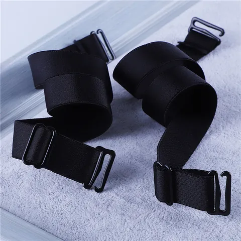 Women Adjustable Elastic Bra Straps Replacement Non-Slip Nylon Shoulder Straps For Lingerie Accessory Frosted Matte Surface