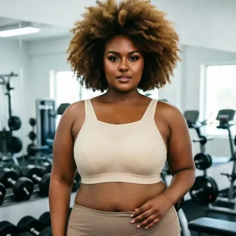 Dames Plus Size Sportbeha Hoge Ondersteuning Volledige Dekking Minimizer Schokbestendig Nylon Yoga Gym Top Voor Grote Borsten