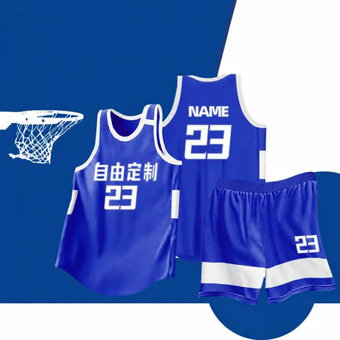 American Style Basketball Training Suit Set Sleeveless Breathable Mesh Jersey and Shorts Custom Printed Sports Uniform For Adult Kids