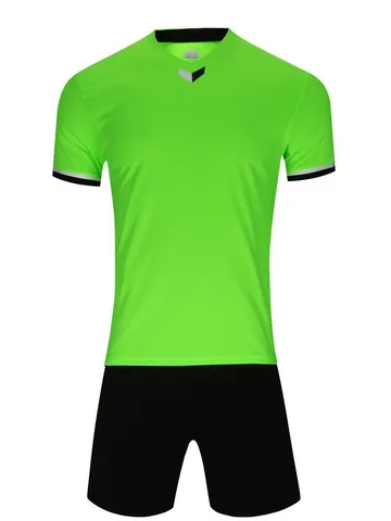 Unisex Kids Adult Soccer Uniform Set Quick Dry Breathable Football Training Suit Short Sleeve Top And Bottom Jersey Sportswear