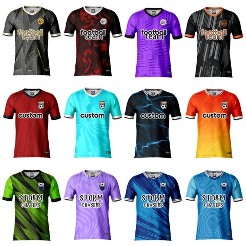 Vintage Retro Custom Soccer Jersey Top And Bottom For Men Women Sublimation Digital Print Football Team Training Uniform Sportswear