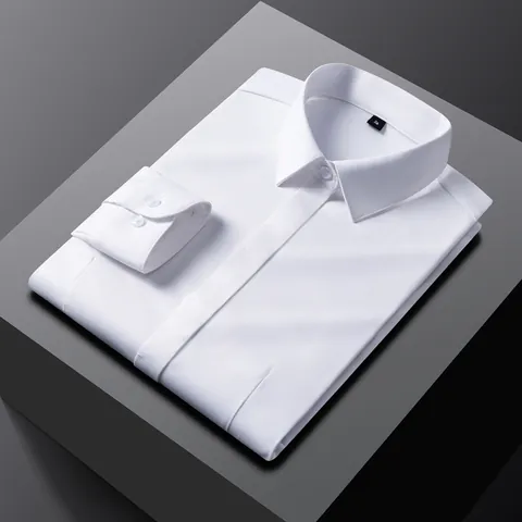 Women Modal Polyester Long Sleeve Shirt Blouse Professional Office Workwear Formal White Blue Solid Color Striped Top