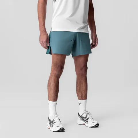 Men's Quick Dry Athletic Shorts Solid Color Workout Running Gym Shorts With Side Split Breathable Fitness Training Bottom