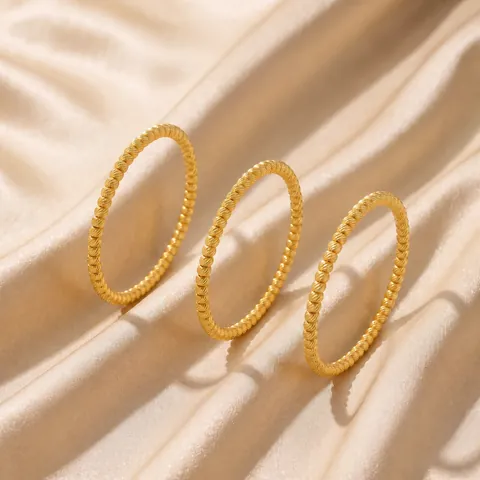 Women Elegant Stainless Steel Twisted Rope Bangle Fashion Oval Braided Bracelet Gold Silver Plated Clasp Cuff Bangle Jewelry