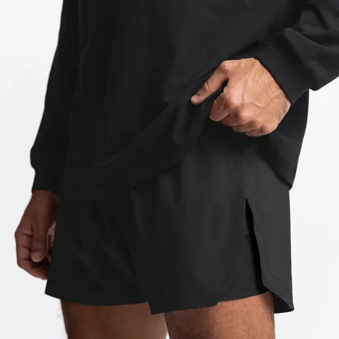 Men's Summer Fitness Sports Shorts Mesh Breathable Gym Training Bottom Quick Dry Double Layer Running Workout Shorts For Men