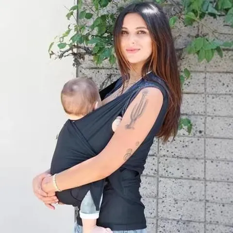 Maglietta Marsupio per Neonati Top per Legame Pelle a Pelle per Papà e Mamma Poliestere Patchwork Abbigliamento Casual Quotidiano