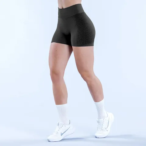 Seamless High Waist Fitness Shorts Women Butt Lifting Scrunch Sports Yoga Running Cycling Shorts Nylon Spandex Slim Fit Top