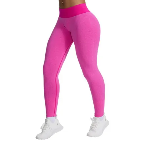Pantaloni da Yoga Donna Vita Alta Senza Cuciture Push Up Glutei Leggings Sportivi Controllo Addominale Corsa Fitness Sport
