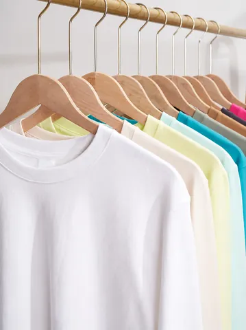 Herren Schwere 100 Prozent Baumwolle Langarm T-Shirt Lockere Passform Lässig Rundhalsausschnitt Einfarbig Top Weich Atmungsaktiv Herbst Mode Streetwear Plain Tee Für Herren