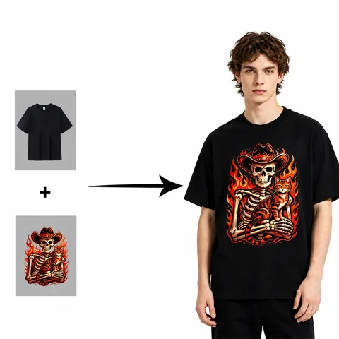 Ανδρικό T-Shirt 230g Βαρύ Χτενισμένο Βαμβάκι Πεσμένοι Ώμοι Μονόχρωμο Στρογγυλή Λαιμόκοψη Κοντό Μανίκι Casual Καλοκαιρινό Top