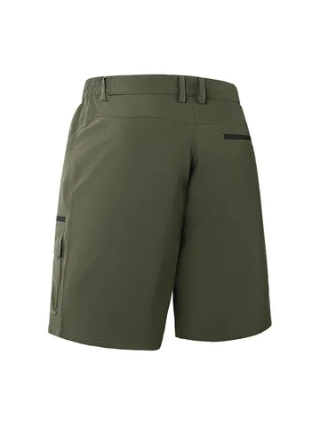 Pantaloncini Casual da Uomo Outdoor con Multi-Tasche Sottili ad Asciugatura Rapida Sportivi Estivi per Escursionismo Gamba Dritta per Uomo