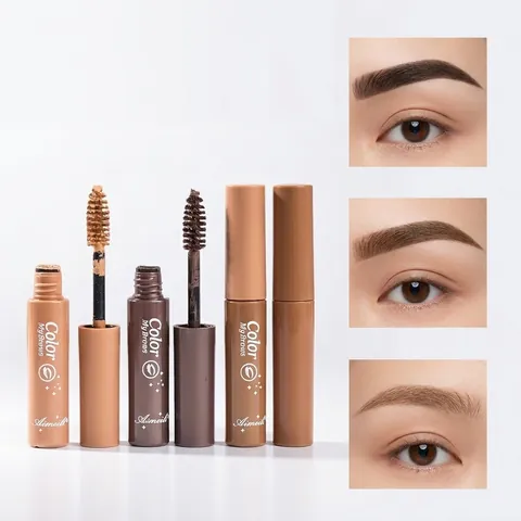 Mascara Per Sopracciglia Impermeabile Lunga Durata Naturale 3D Gel Tinta Per Sopracciglia Selvagge Antimacchia