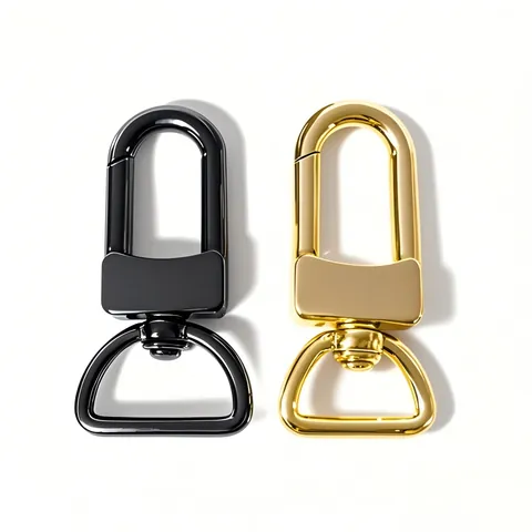 316 Stainless Steel Bag Buckle Dog Clip Polished Vacuum Electroplated High Quality Hardware Bag Accessories Metal Trigger Hook