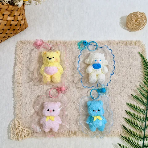 Jouet Squishy en Silicone Mignon Rebond Lent Soulagement du Stress Ours de Dessin Animé Texture Crémeuse Jouet de Décompression Pour Enfants Adultes Cadeau