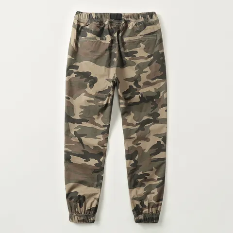 Herren Vintage Outdoor Camouflage Cargo Hose Baumwolle Lockere Jogginghose Mit Integriertem Gürtel Für Sport Casual